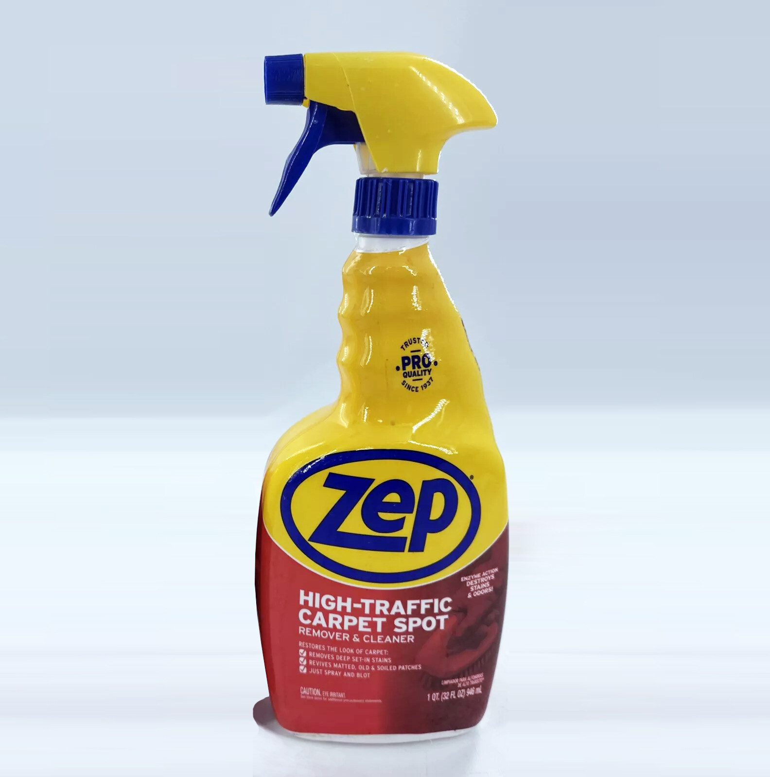 ZEP High-Traffic Carpet Spot Remover And Cleaner – 32 oz.