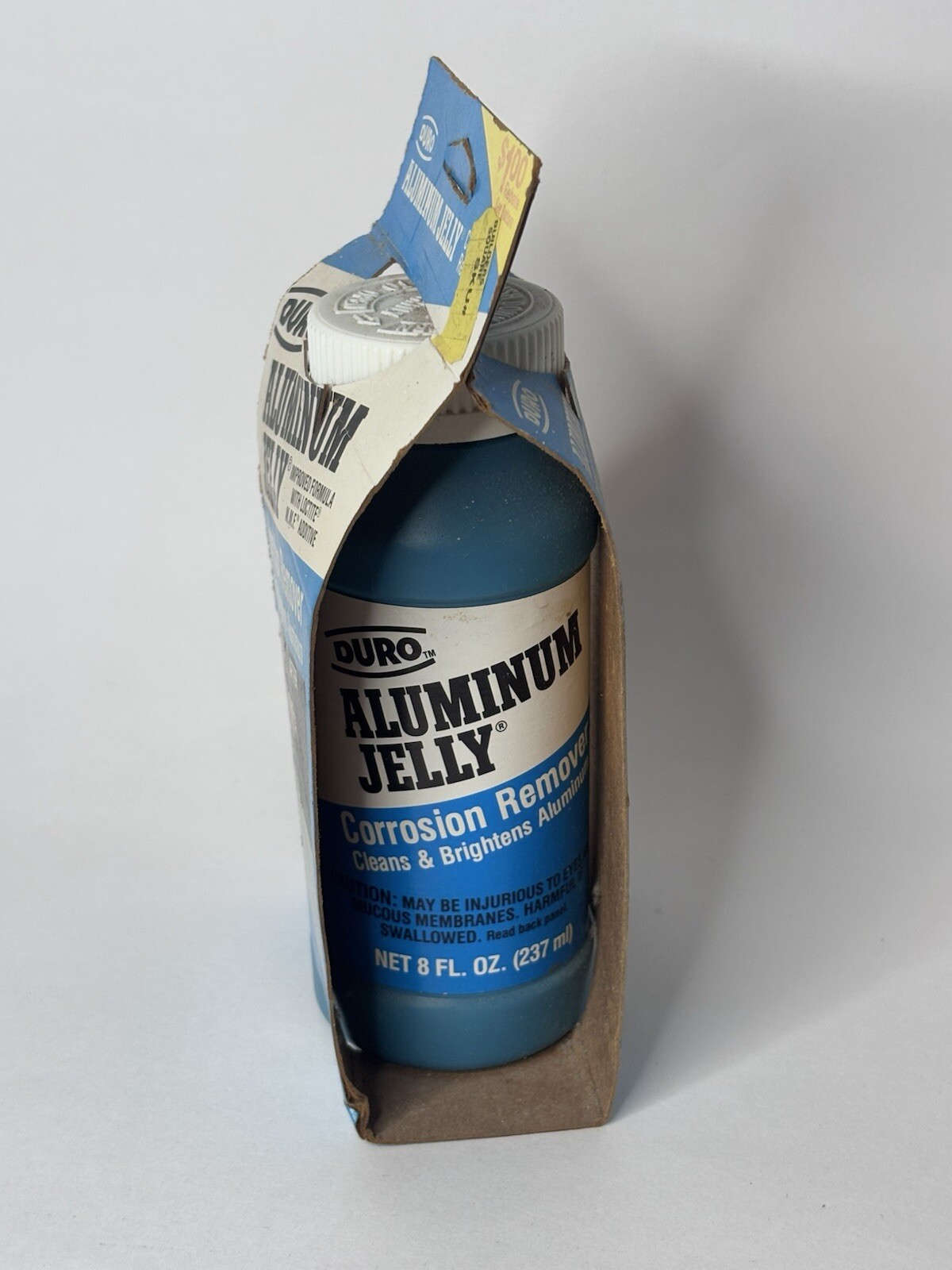 Duro by Loctite Aluminum Jelly Cleaner & Brightner 8 Fl Oz New Discontinued NOS