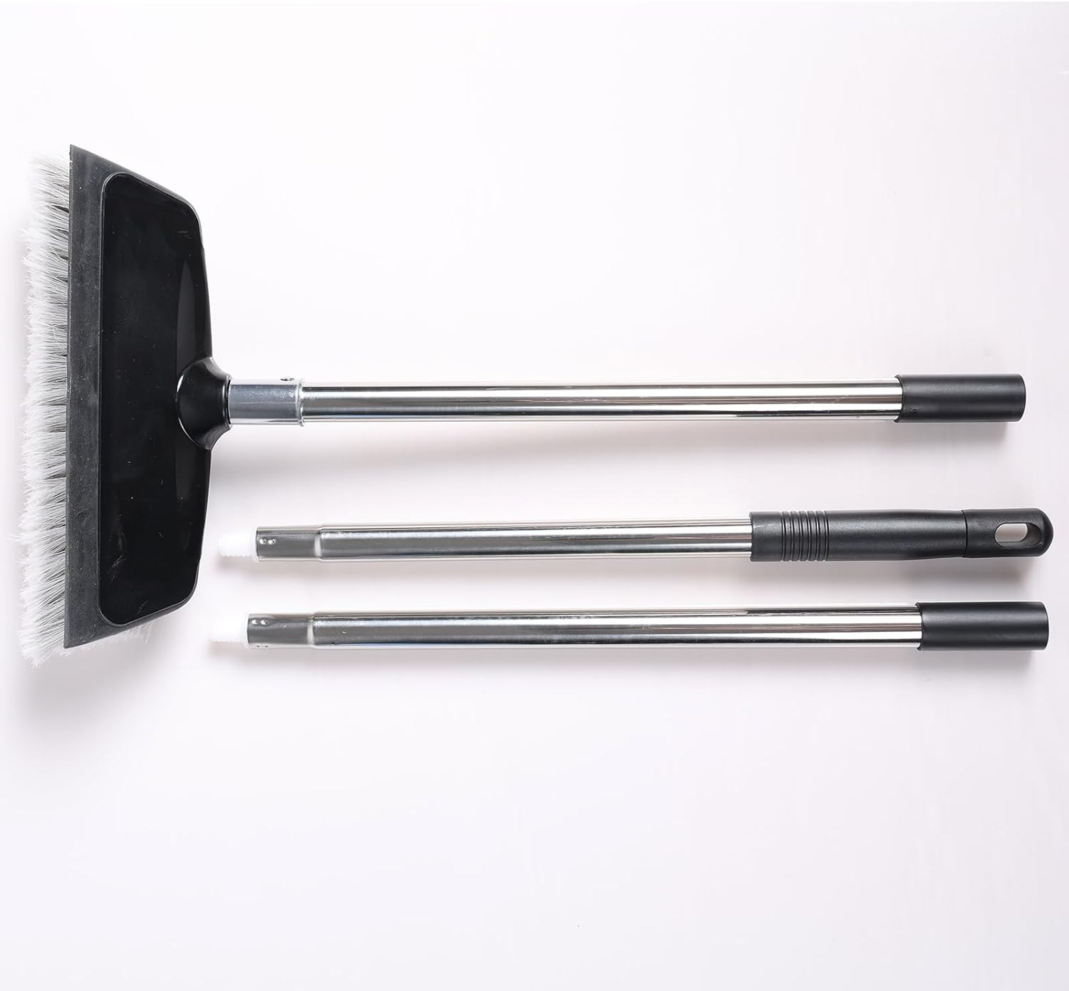 52″ Dip Car Wash Brush with Long Handle for Washing Cleaning House Siding, Solar