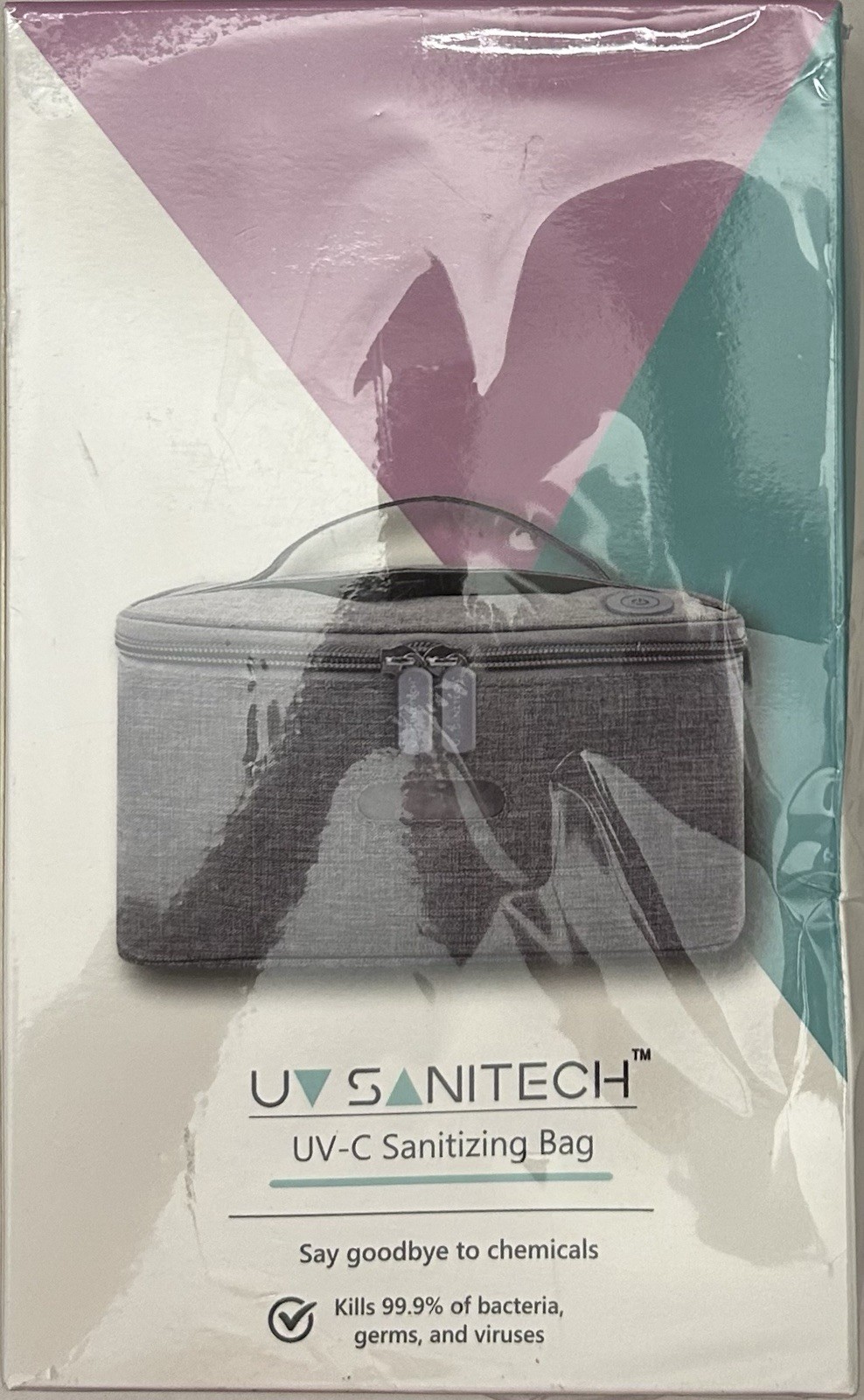 UV Sanitech Bag Sterilizer Kills 99.9% Of Germs Bacteria Viruses