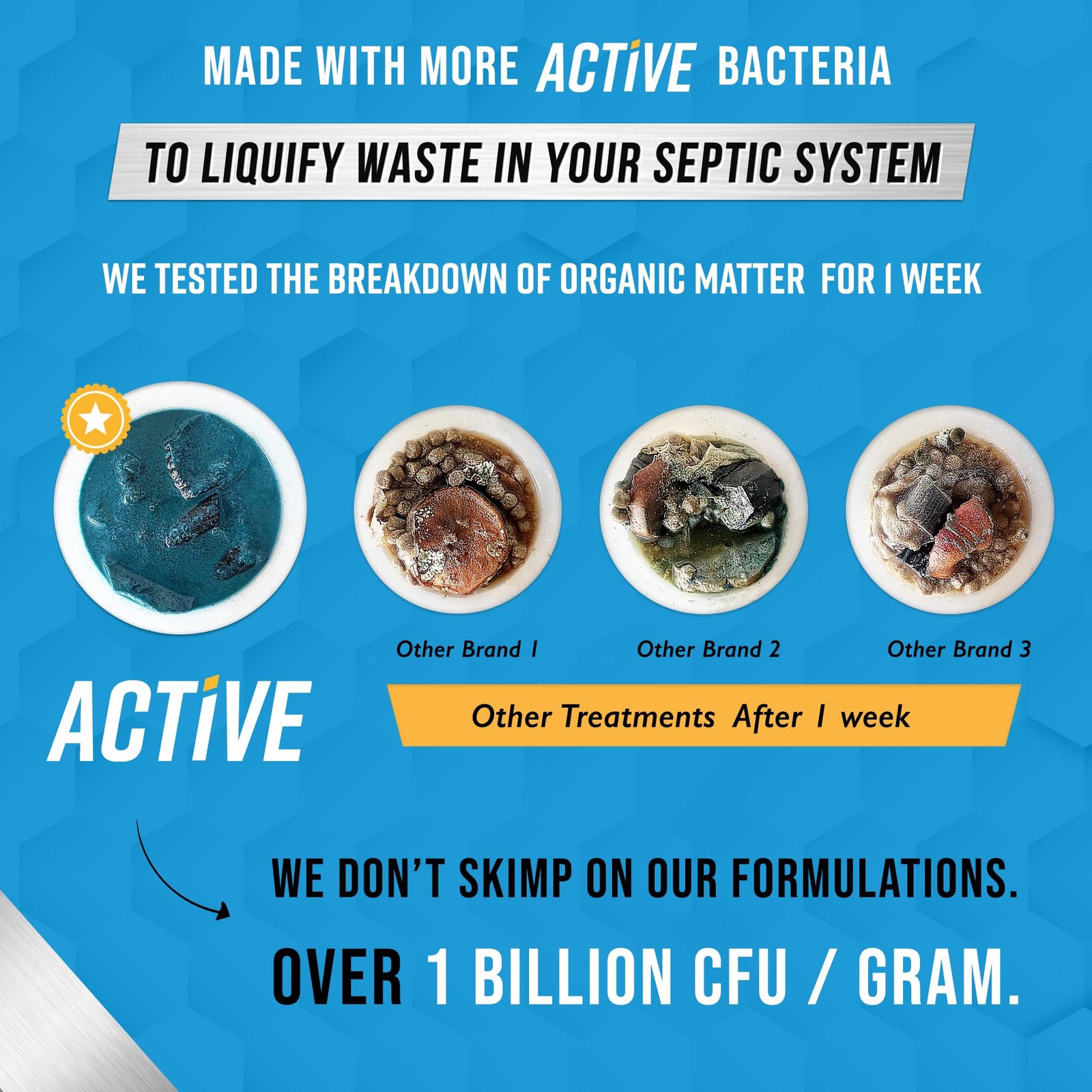 Septic Tank System Treatment Pods 12 Dissolving Packets | EnzymeProducing Li…