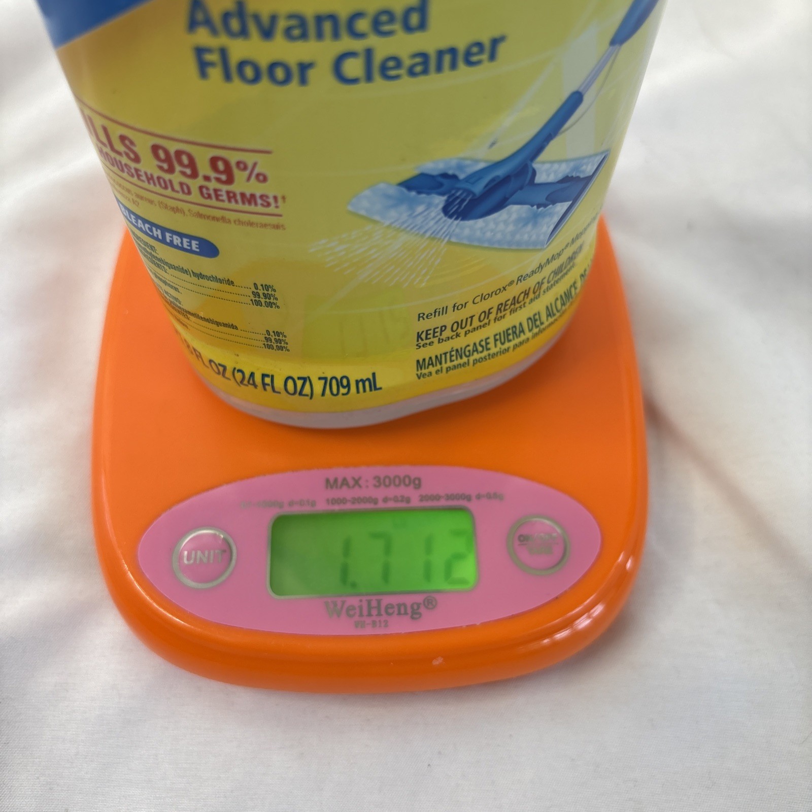 (2) Clorox Ready Mop Advanced Floor Cleaner 24oz Discontinued READ