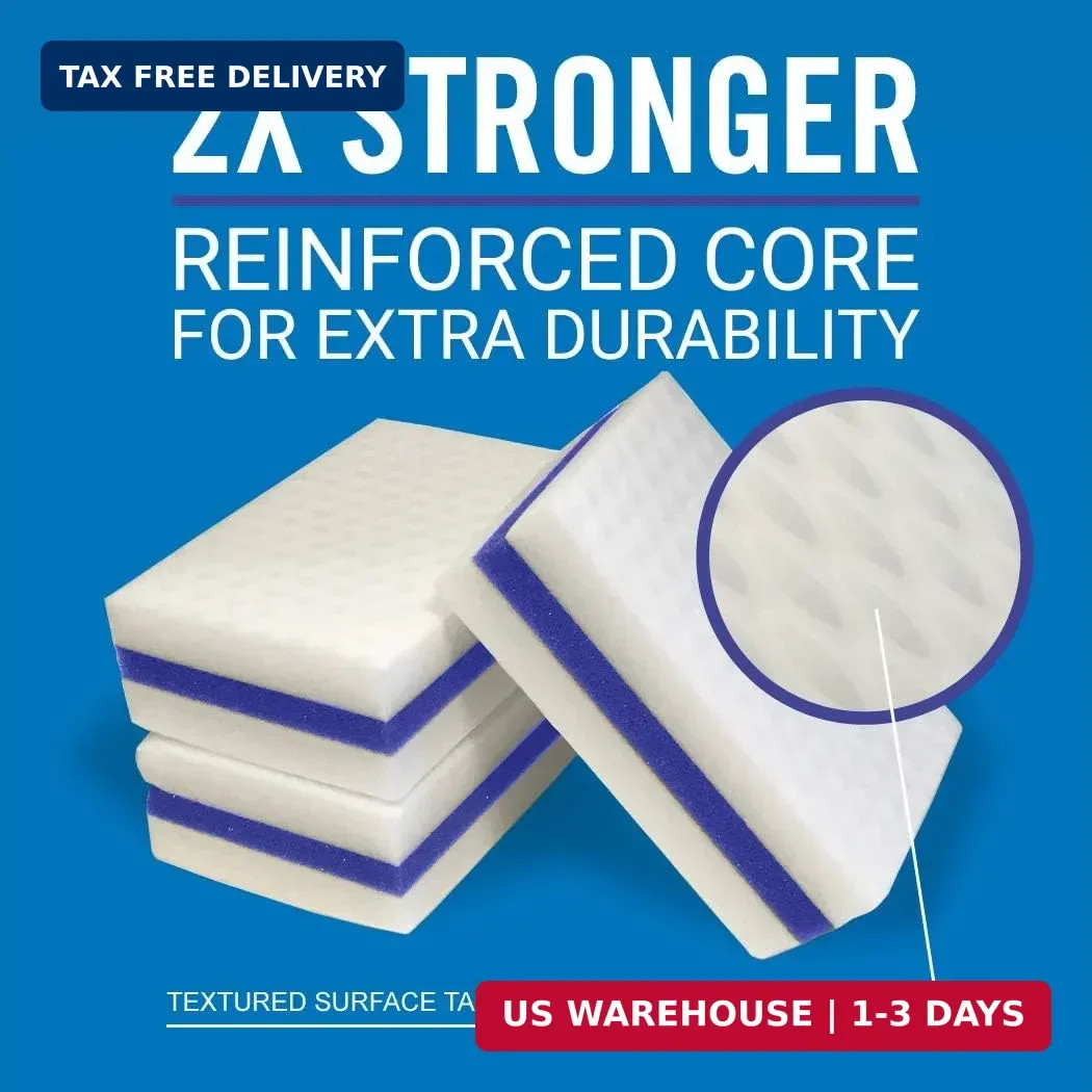 Boat Erasers by Better Boat – Cleaning Sponge for Scuff Marks & Grime, Marine Ac