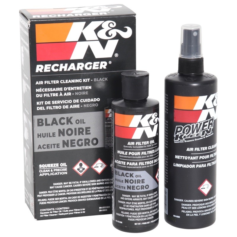 Recharger Kit Oiled Cotton Air Filters Power Kleen Cleaner Oil 20 oz 2 Pack New