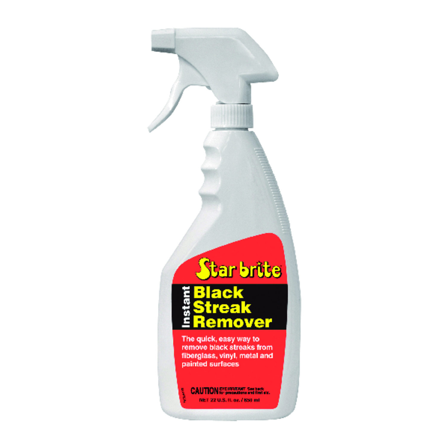 Star Brite 71622P Streak Remover Liquid 22 oz. for All Metal/Fiberglass & More