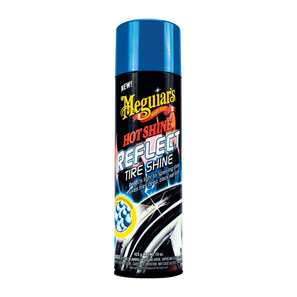 Meguiar’s G18715 Tire Shine Reflect Aerosol Spray 15 oz.