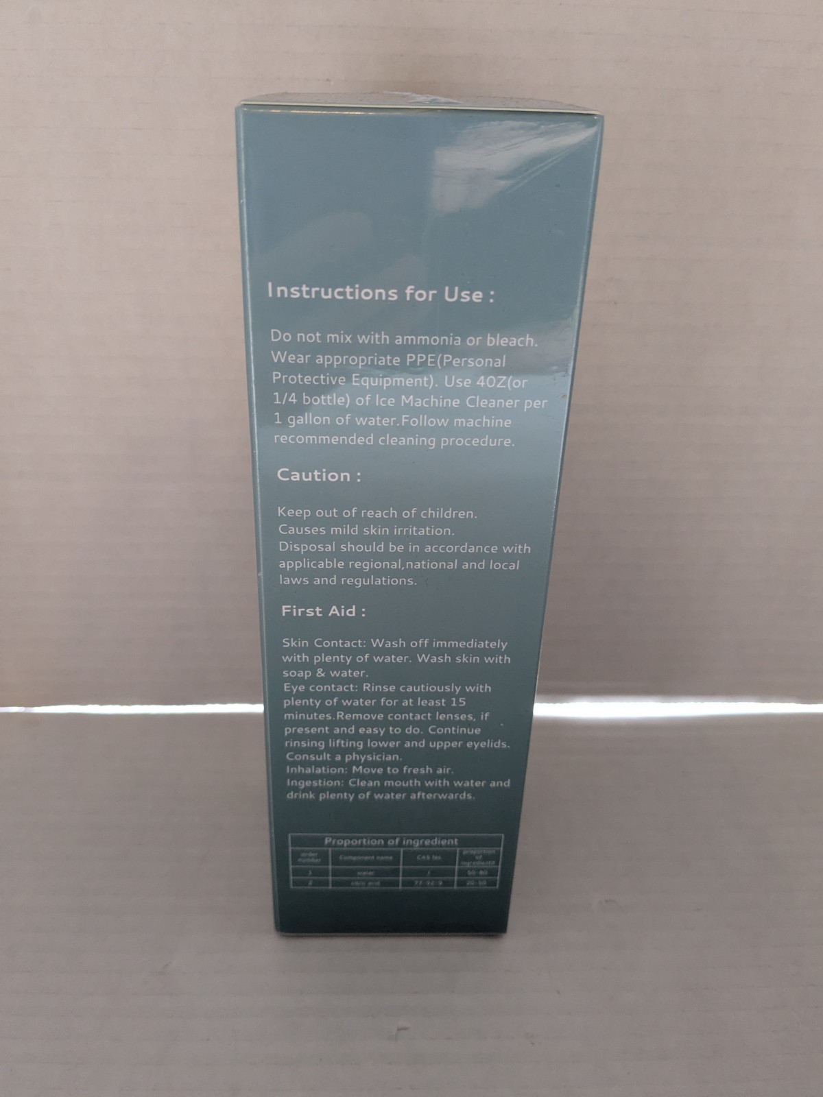 Euhomy Ice Machine Cleaner & Descaler