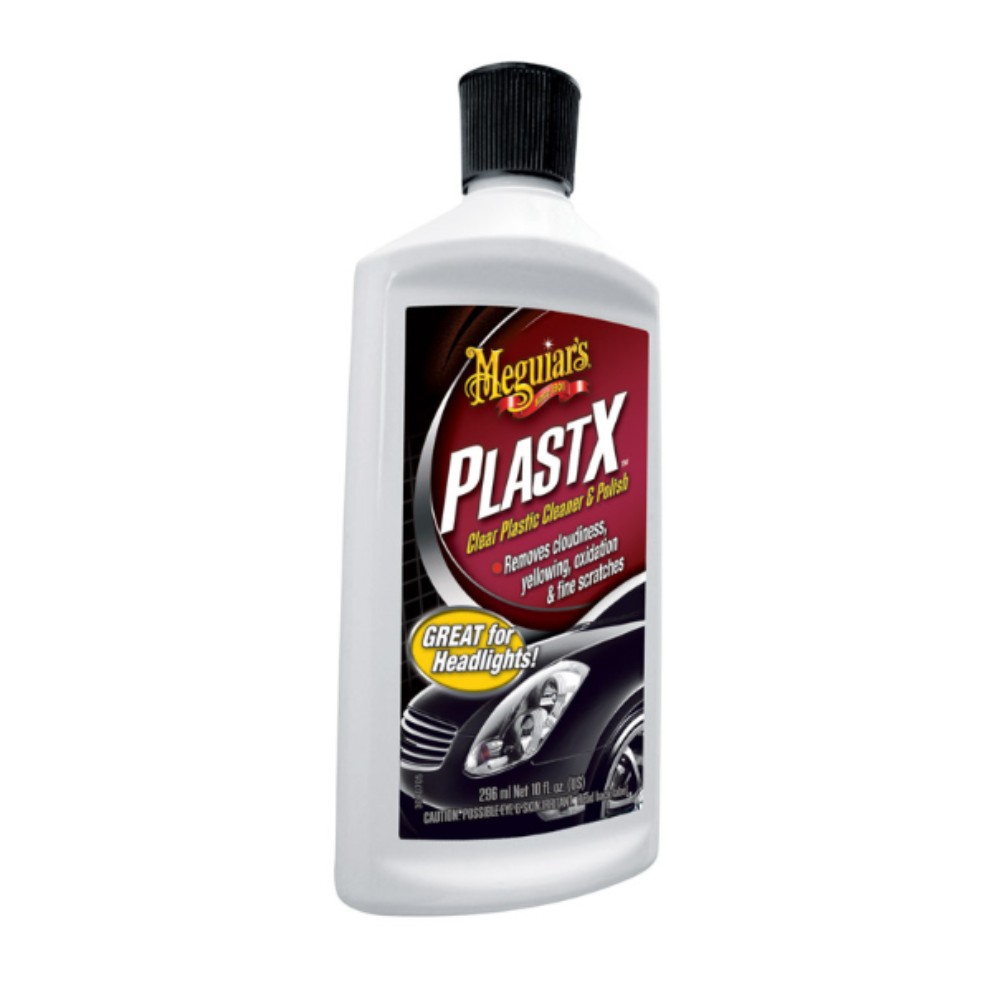 Meguiar’s PlastX Plastic Cleaner/Polish Liquid 10 oz (Pack of 6)