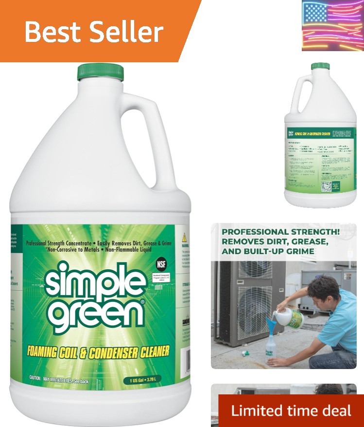 Foaming Coil Cleaner Gallon 128oz .