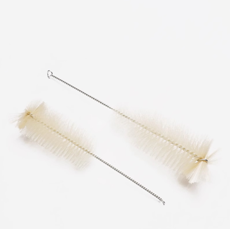 2pcs 100ml/250ml/500ml/1000ml Bristle Reagent Bottle Brush Clean Labs Cleaning