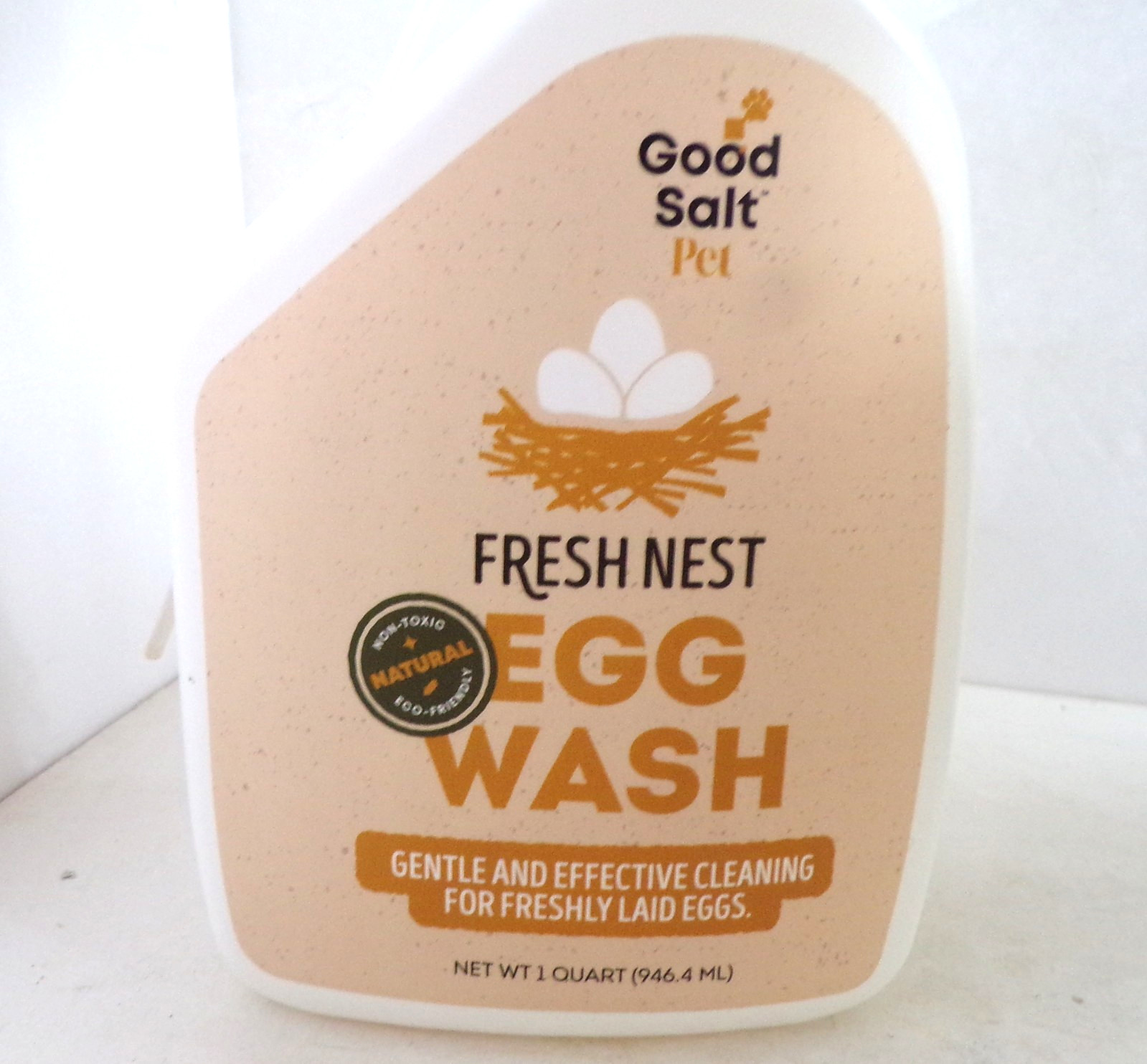 Good Salt Fresh Nest Egg Wash Natural Cleaner Non Toxic Eco Friendly 1 QT