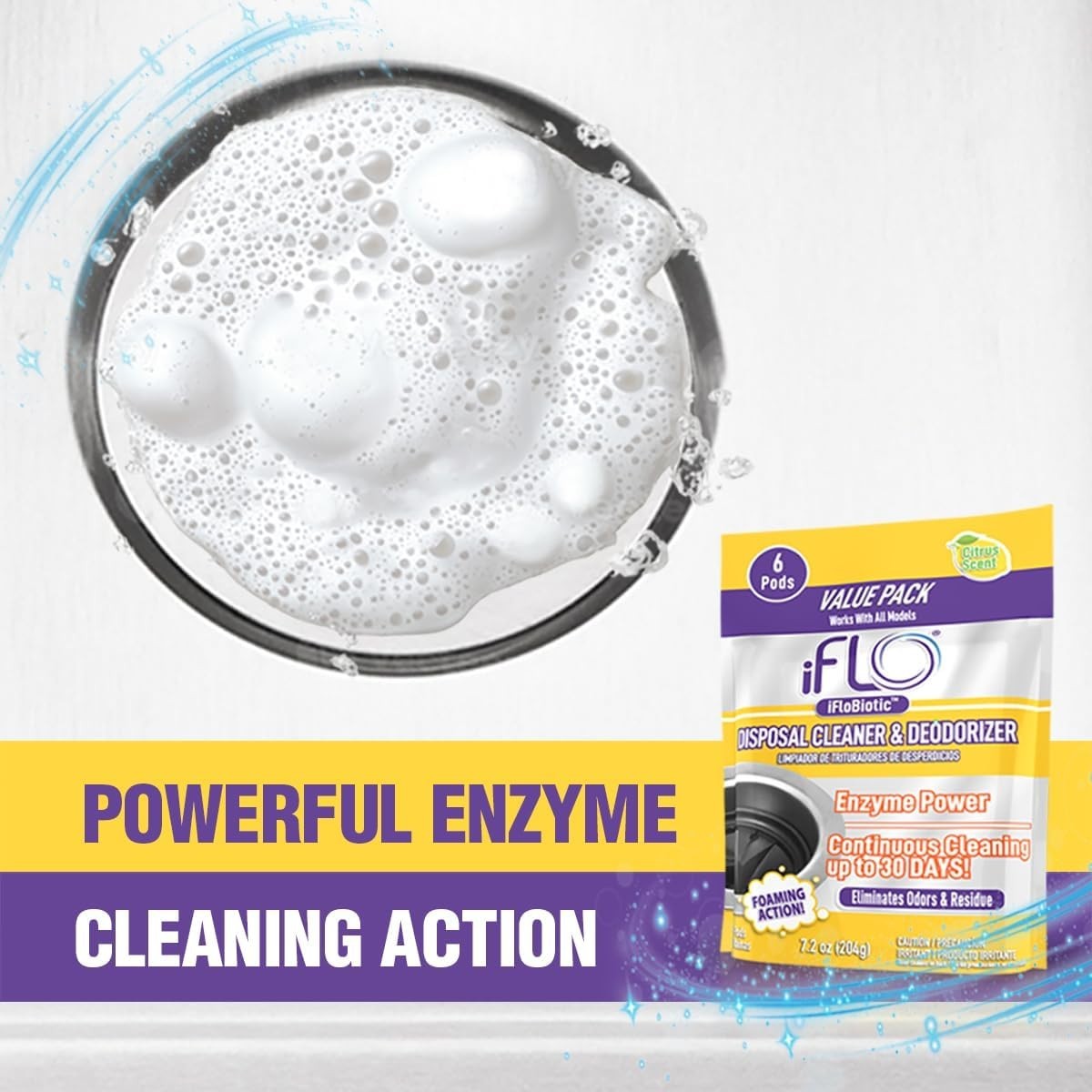 Biotic Foaming Garbage Disposal Cleaner Pods — Freshness & Power in 6 Easy Steps