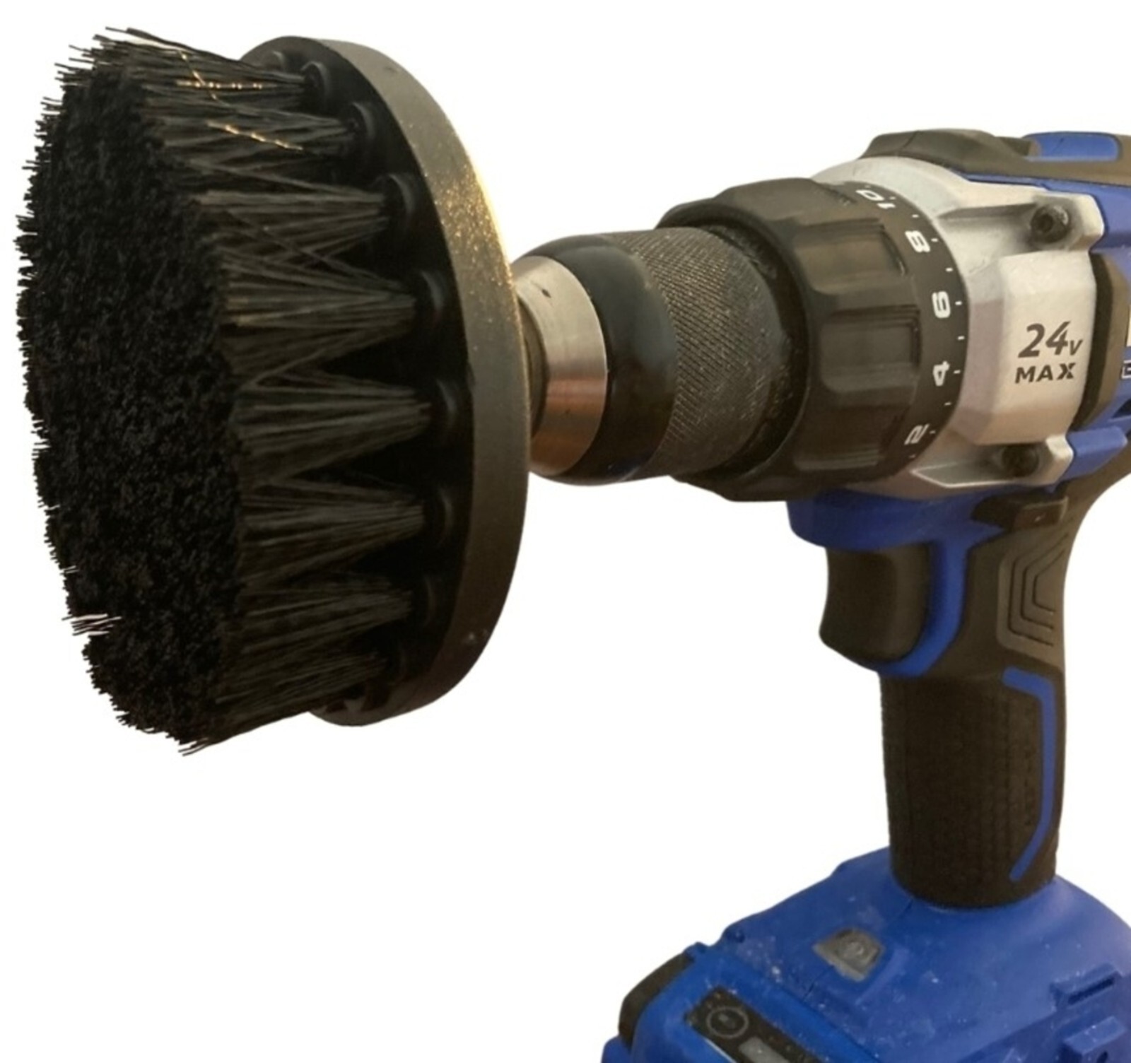 Diamond Shine 5 Inch Coarse Drill Brush for Scrubbing and Cleaning – Power Scrub