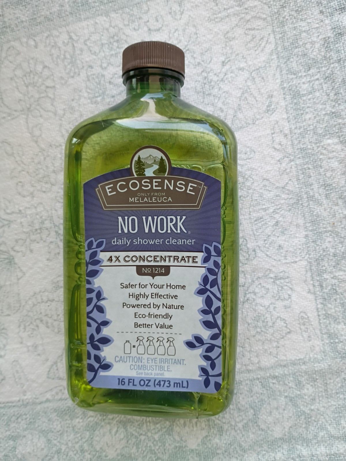Melaleuca EcoSense NO WORK 4x Concentrate Daily Shower Cleaner 16 oz SEALED