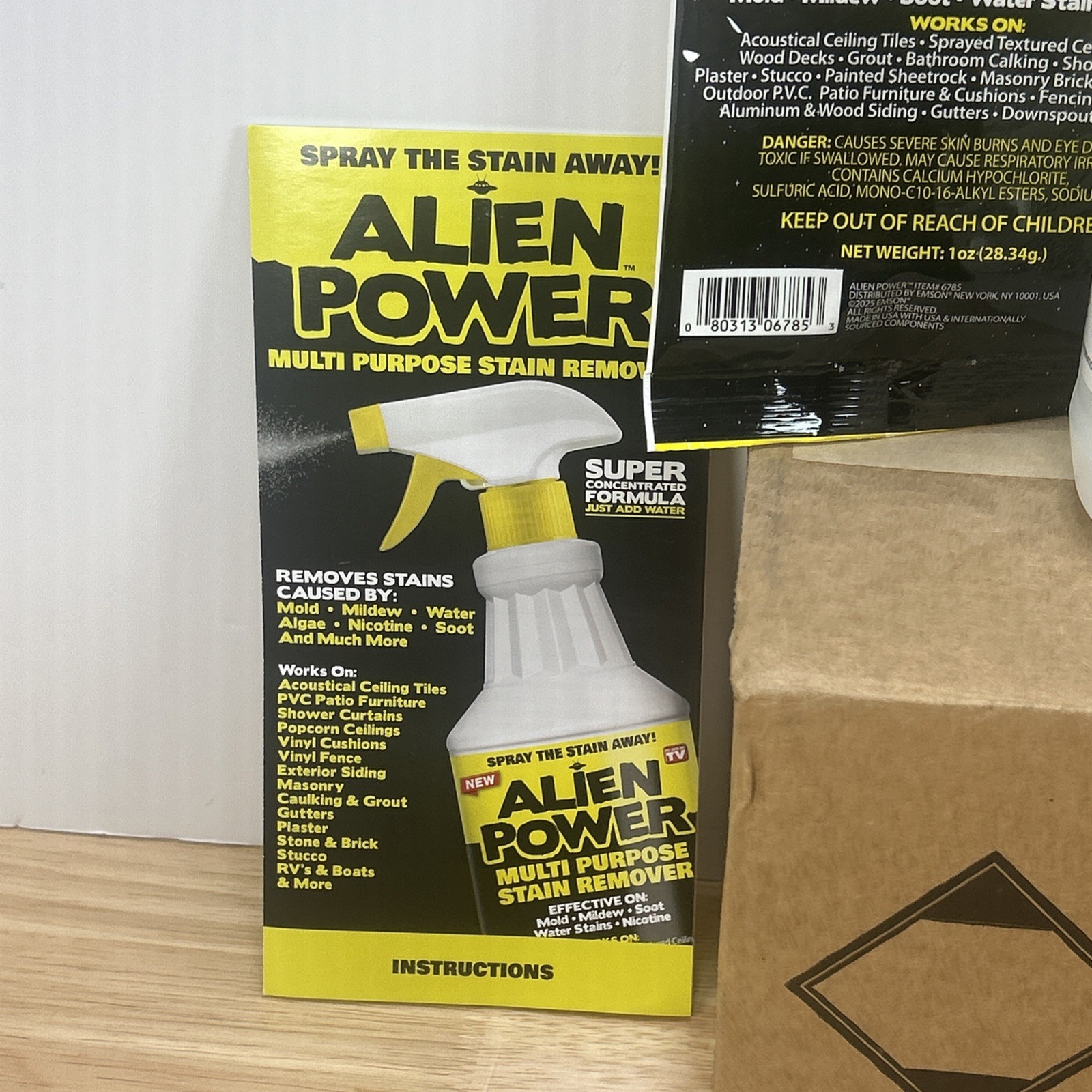 2 Pack Alien Power 24 oz. Alien Power Multi-Purpose Stain Remover With Bottle
