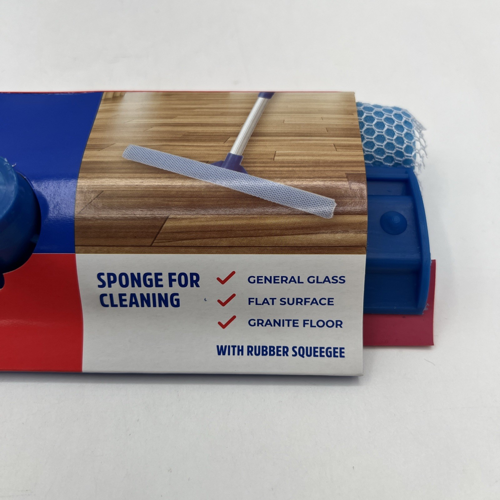 Telescopic Window Squeegee 24″ Cleaner Squeegie Brush Shower Car Wiper Sponge
