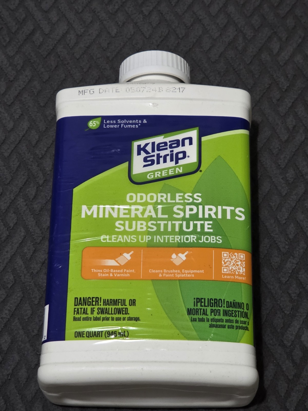 Klean Strip 32 -fl oz Slow ta dissolve Odorless mineral spirits