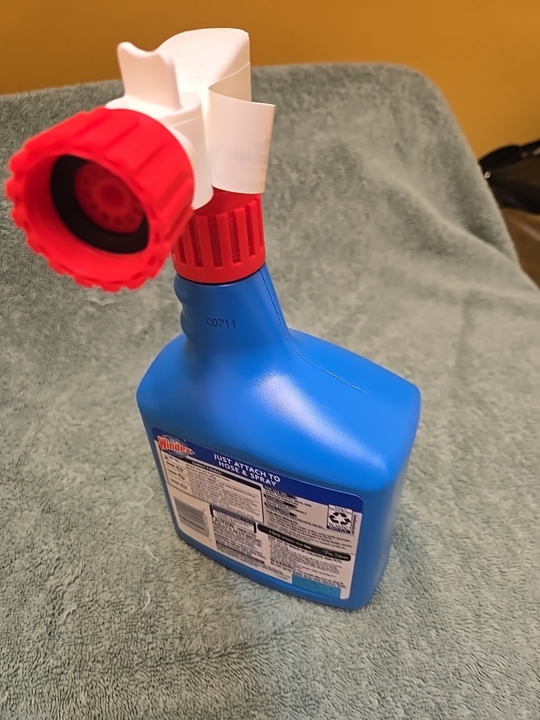 Windex Outdoor Glass & Patio Cleaner, 32 Fl. Oz., Connects to Hose End