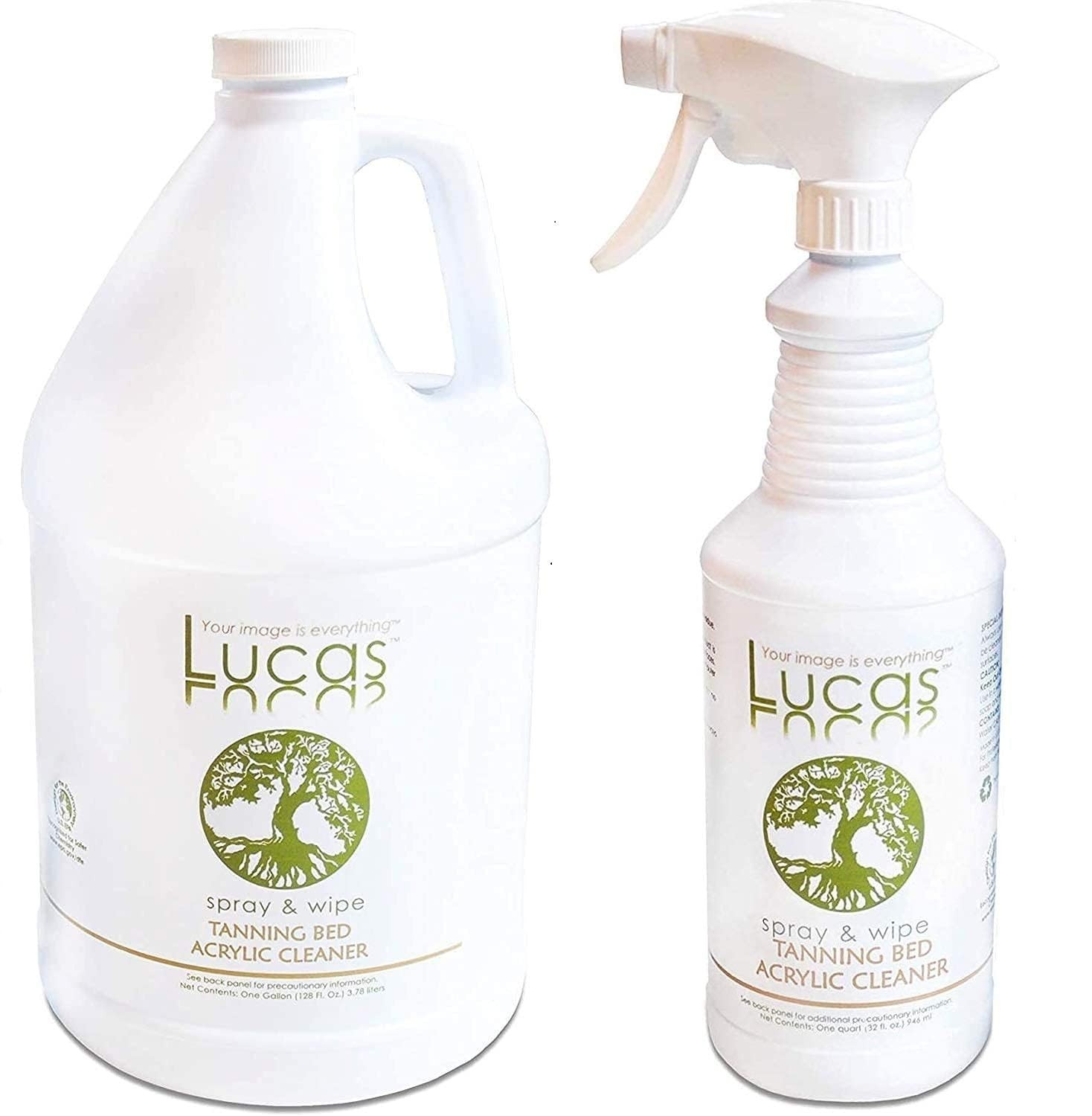 All-Purpose Acrylic & Plastic Cleaner Spray 32oz + 1 Gallon Refill Bundle