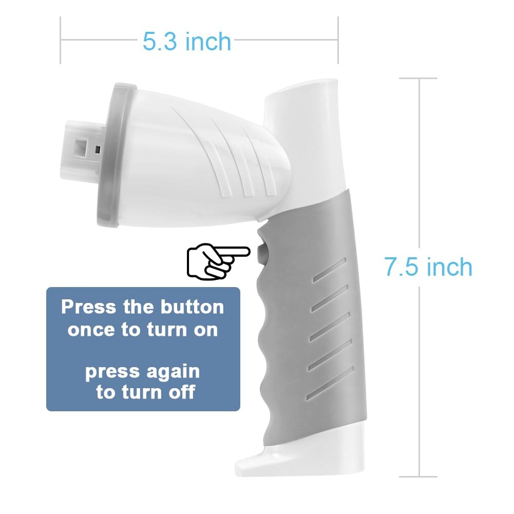 Electric Spin Scrubber, Bathroom Cleaning Brush Shower Scrubber Portable Rech…