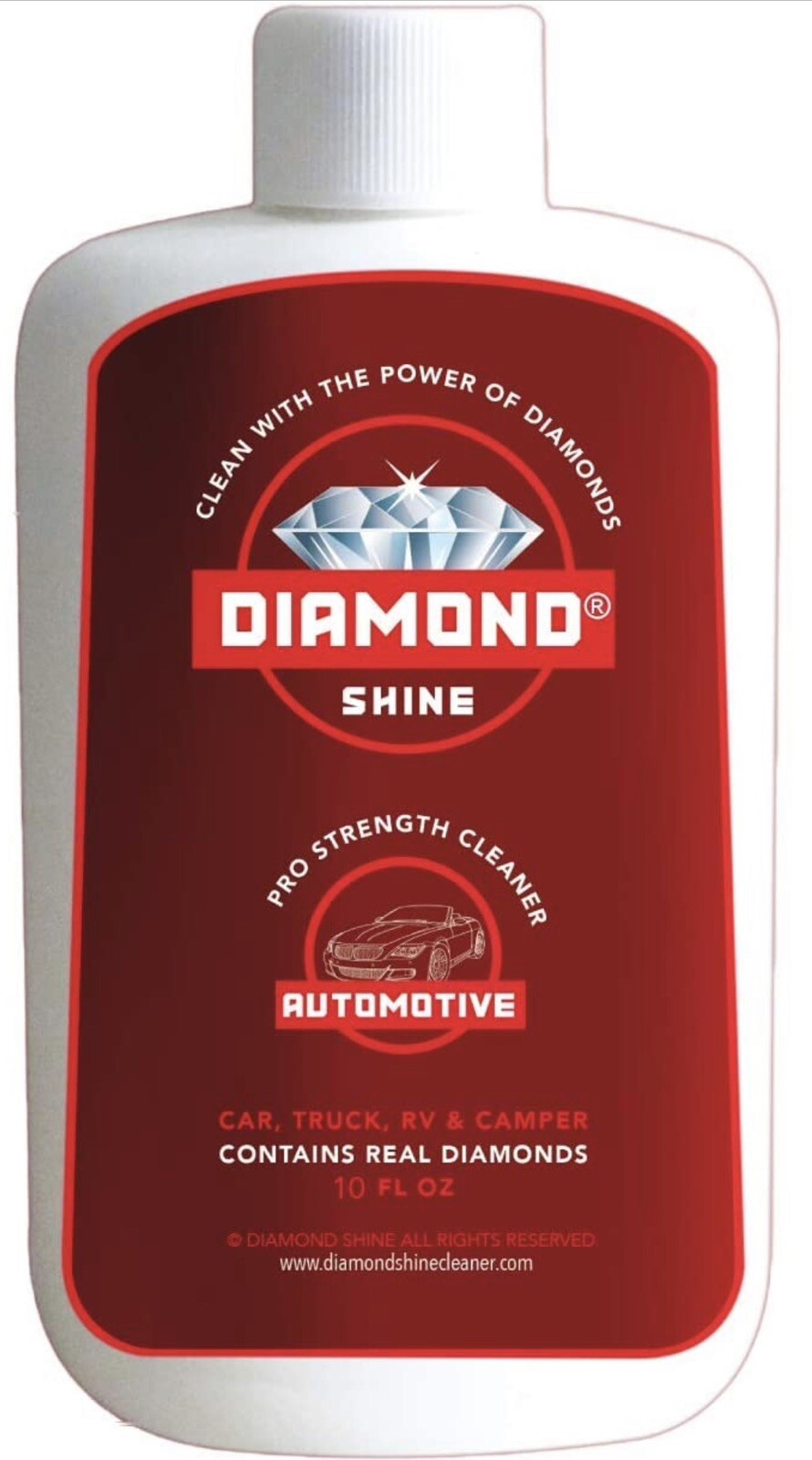 Diamond Shine 10 oz Professional Automotive Hard Water Cleaner & Rust Remover