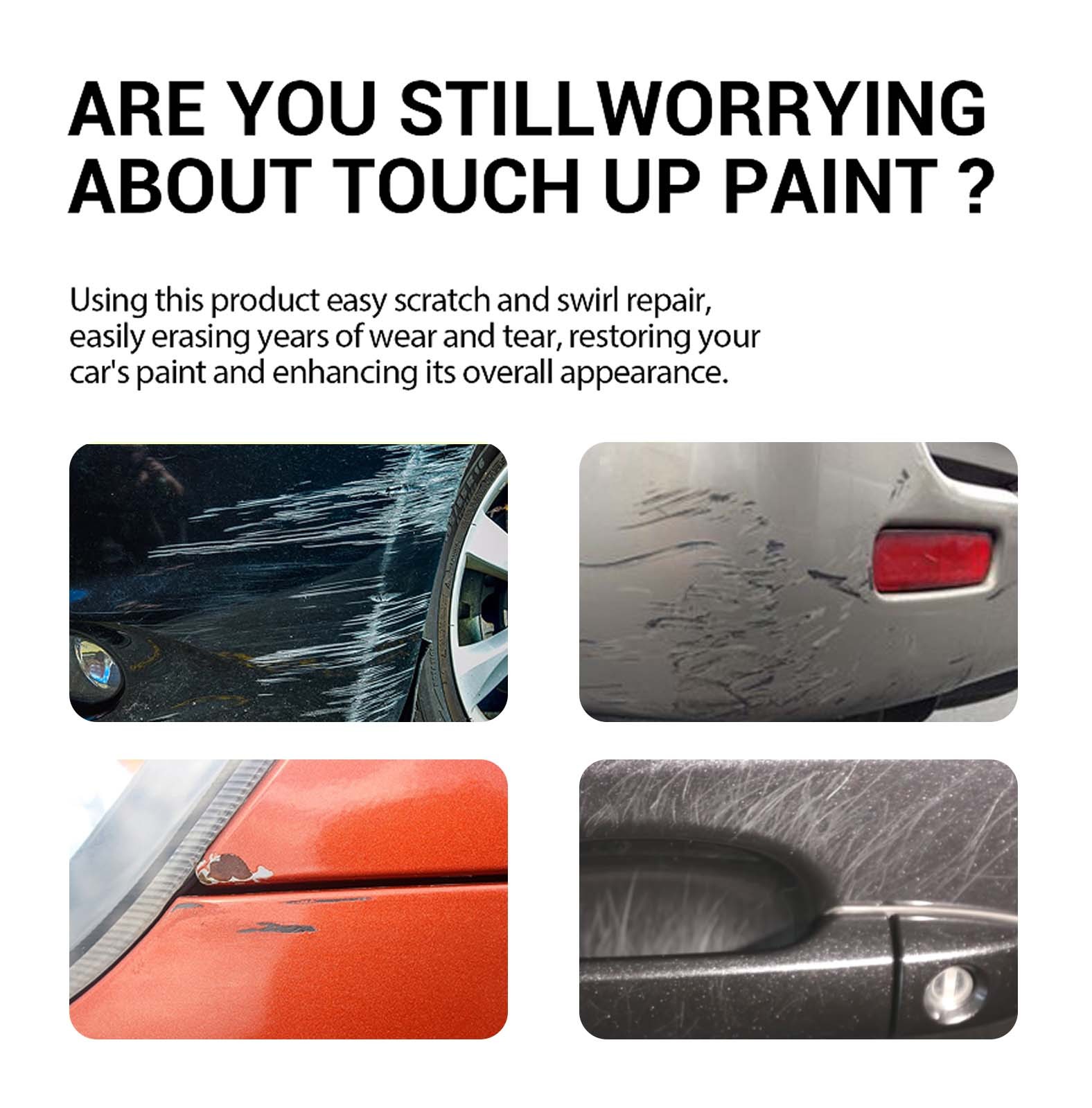 Scratch Repair Kit Multi-Color Car Paint Scratch Remover Polish Restore
