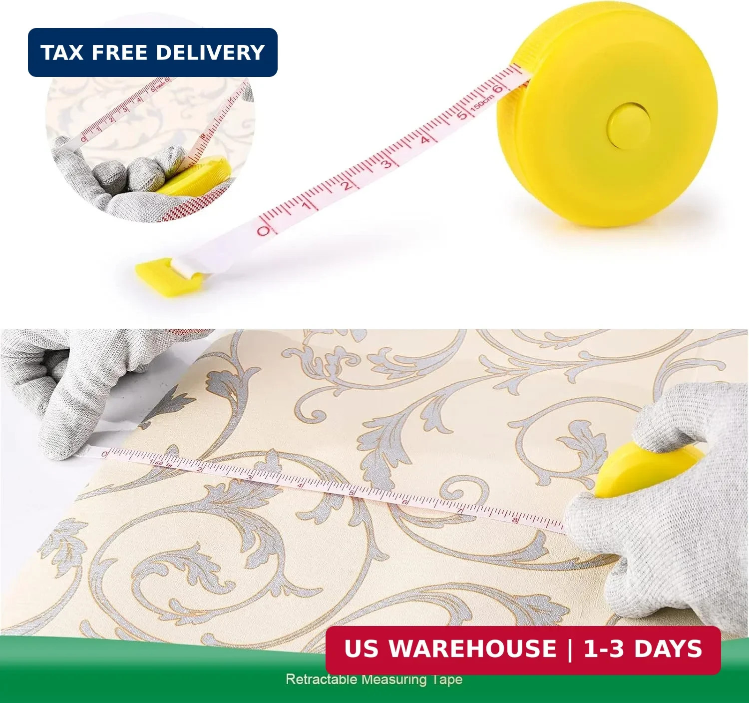 FOSHIO Wallpaper Smoothing Tool Kit, Red Hard Squeegee, 11.5 Inch Wallpaper Wrap