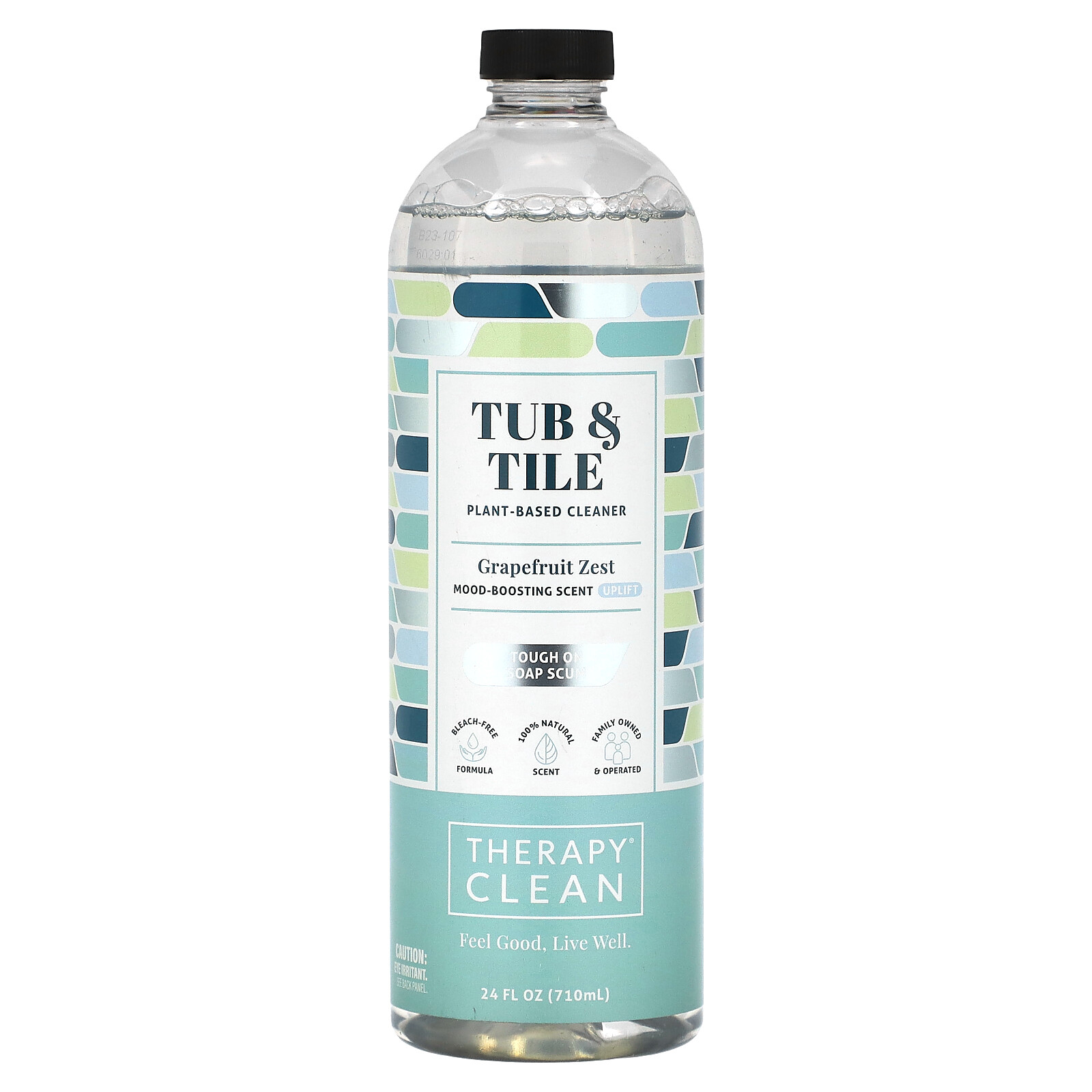 Tub & Tile, Plant-Based Cleaner, Grapefruit Zest, 24 fl oz (710 ml)
