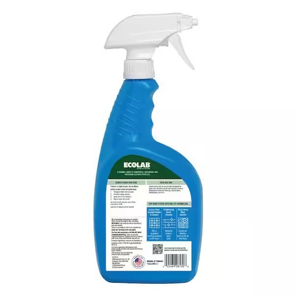 ECOLAB 32 oz. Hardwood and Laminate Floor Cleaner for Multi Surface Ready to Use