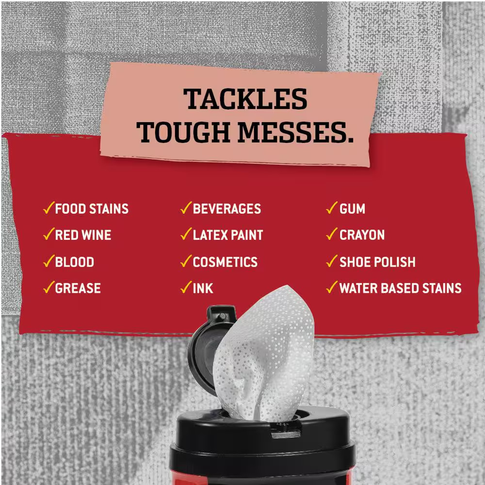 Carpet and Upholstery Cleaning Wipes