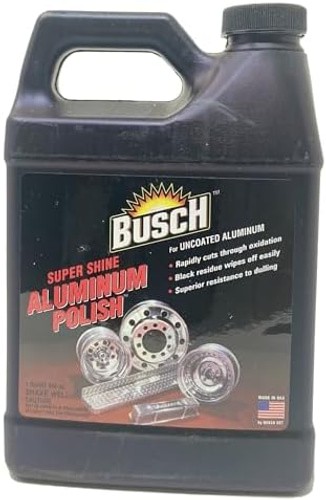 Busch Aluminum Polish Super Shine for uncoated Aluminum – 32oz