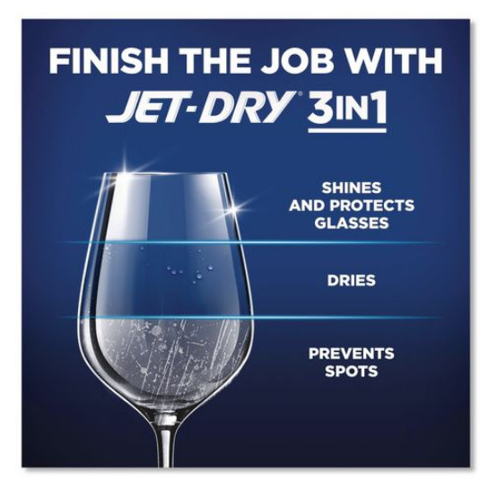 Finish 78826 Jet Dry Liquid Dishwasher Rinse Agent Aid 16 Oz Bottle Shine