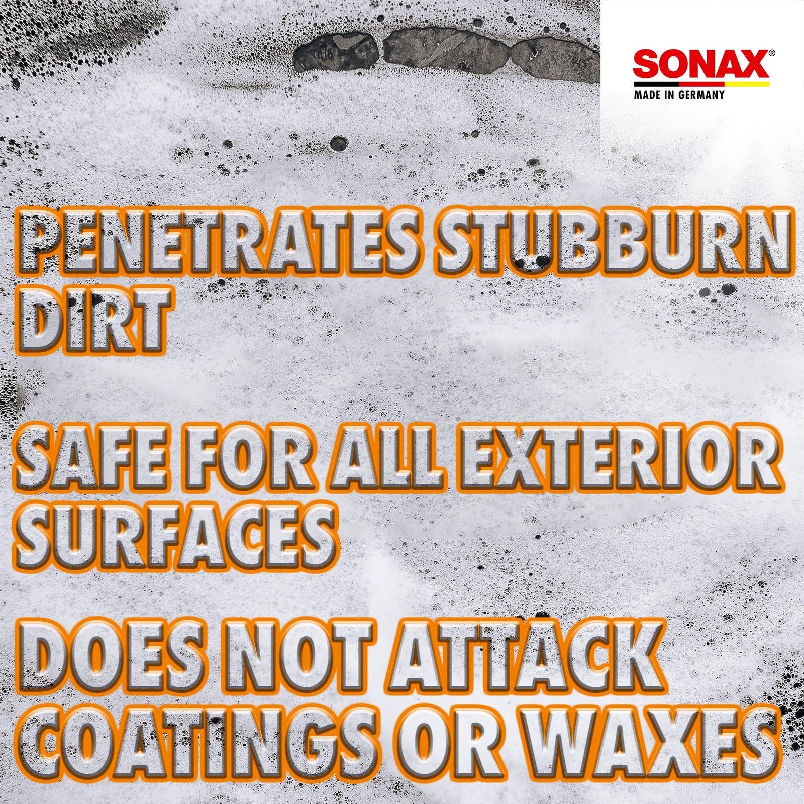 SONAX Car Wash Shampoo Concentrate 314300 | High-Foaming pH-Neutral Formula f…
