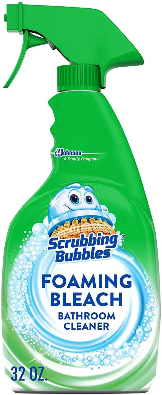 Scrubbing Bubbles Foaming Bleach Bathroom Cleaner 32oz Mold Mildew Spray