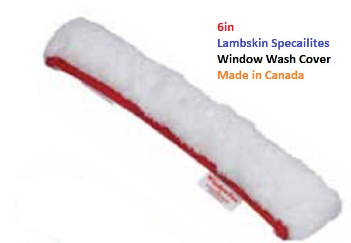 Lambskin Specialties Window Pro Washer Cover size of 6″,10″,14″,18″, 22″ Canada