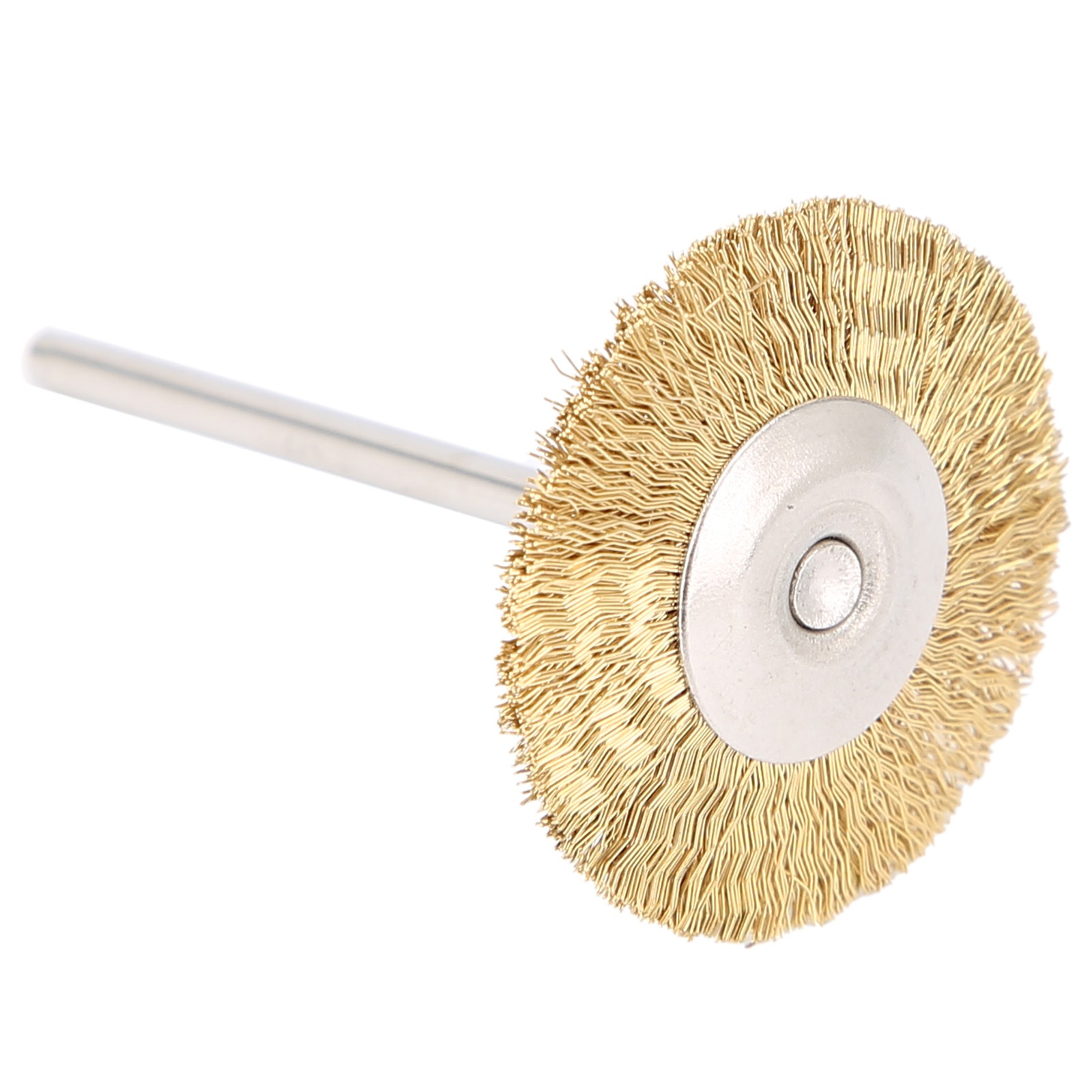 T Shaped Nail Drill Bit Cleaning Brush Brass Wire Grinding Head Cleaner Brush