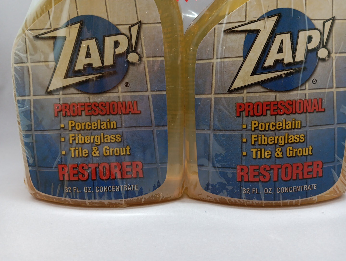 ZAP! 32 Fl. Oz. Professional Tile Porcelain Grout Restorer Spray Bottle (2 Pack)