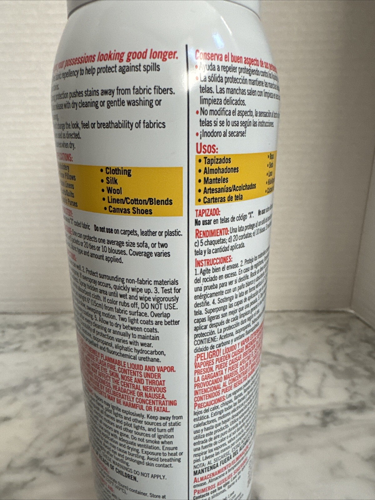 SCOTCHGARD Fabric & Upholstery Protector 10 oz | USA| Vintage| Discontinued