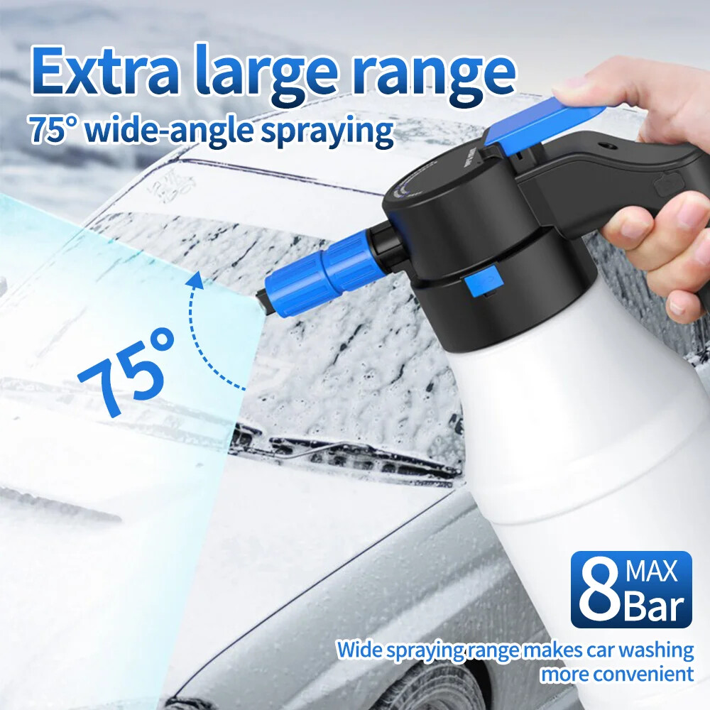 Electric Foam Sprayer Rechargeable Car Washing Irrigation Cleaner Cleaning Tools