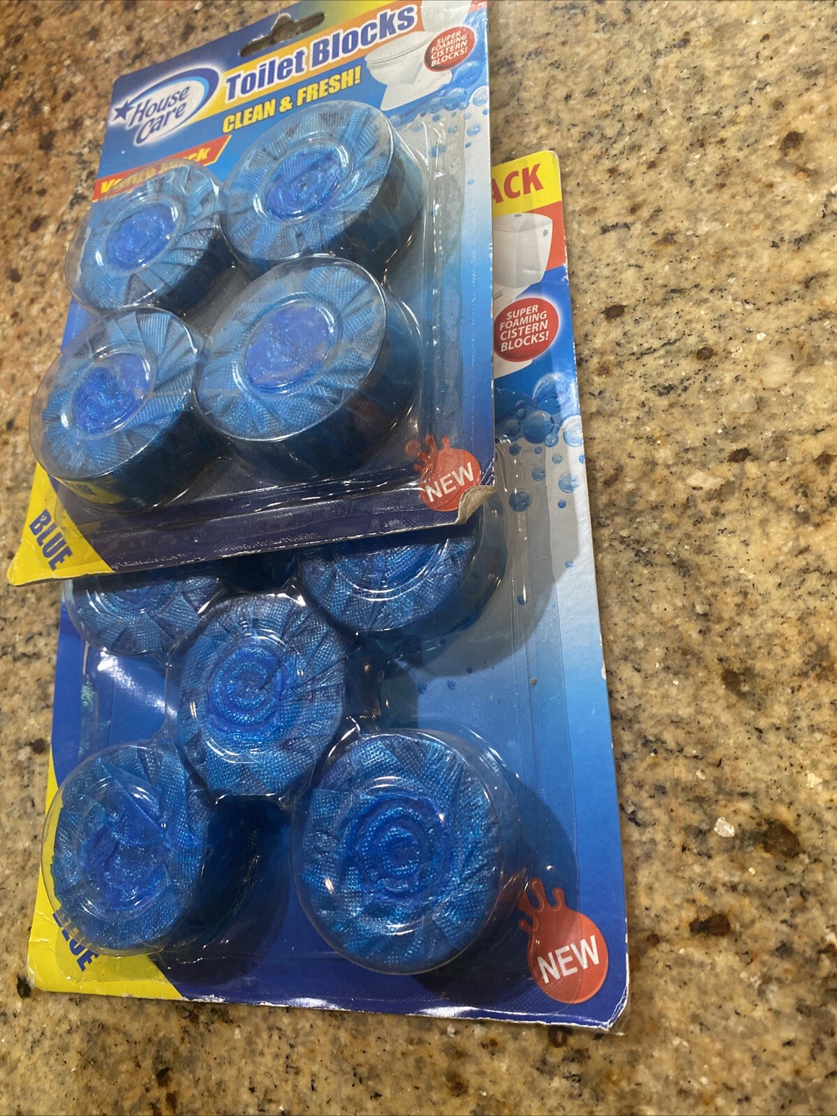TOLLIET BLOCKS CLEAN & FRESH 9 PACK