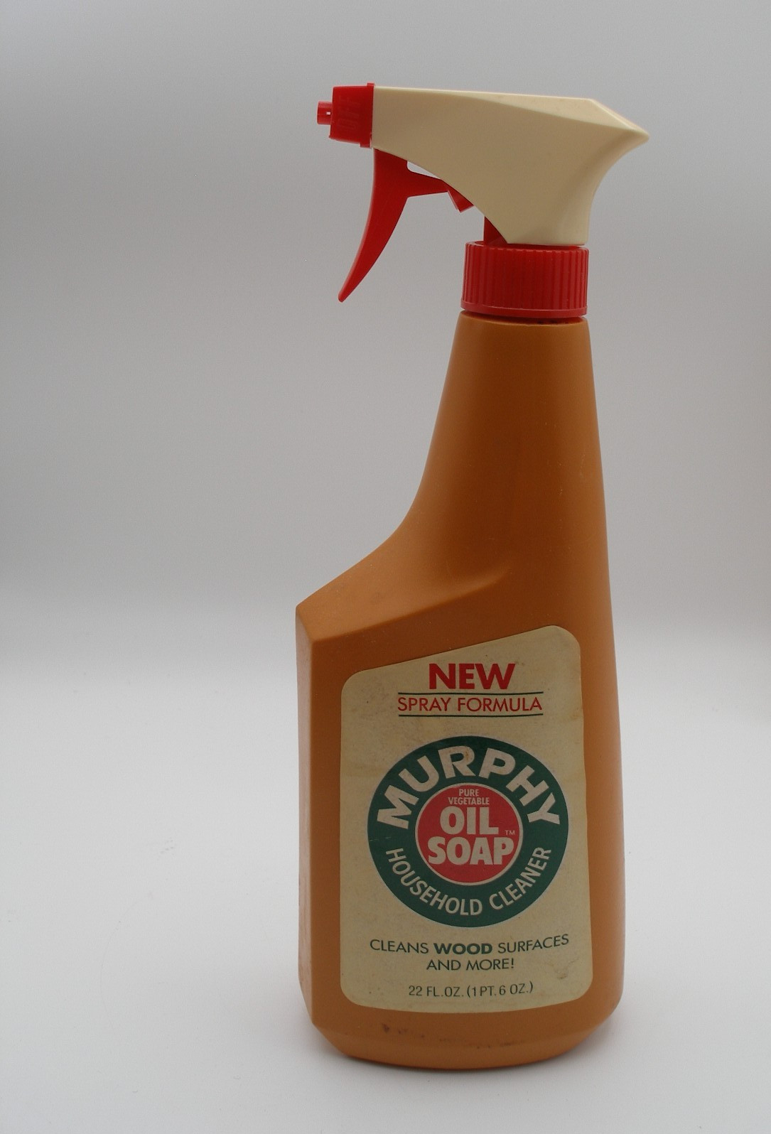 Vintage 1987 Murphy Oil Soap 22oz Spray Formula Wood Surfaces New Old Stock