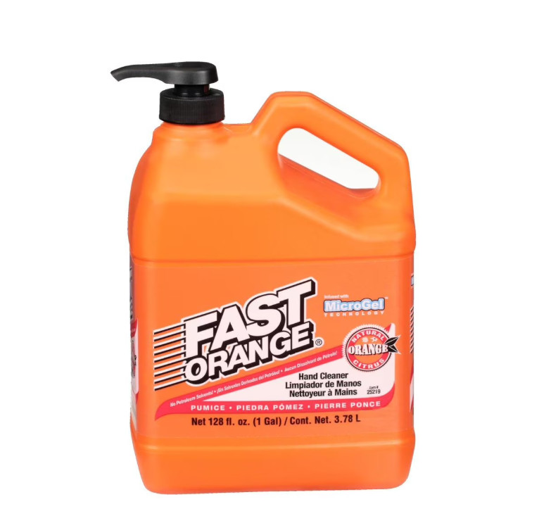 Fast Orange Pumice Hand Cleaner, 1 Gallon Orange Scented – 25219, 2PACK