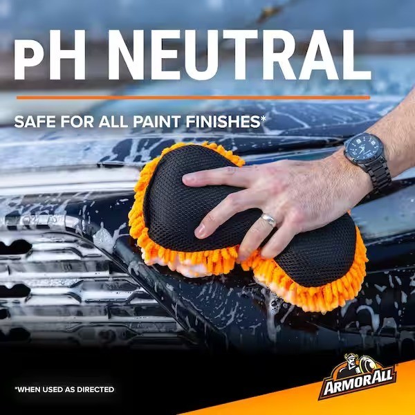 All-Purpose Car Wash pH Neutral Foaming Cleaner Citrus Scent Liquid 128 oz