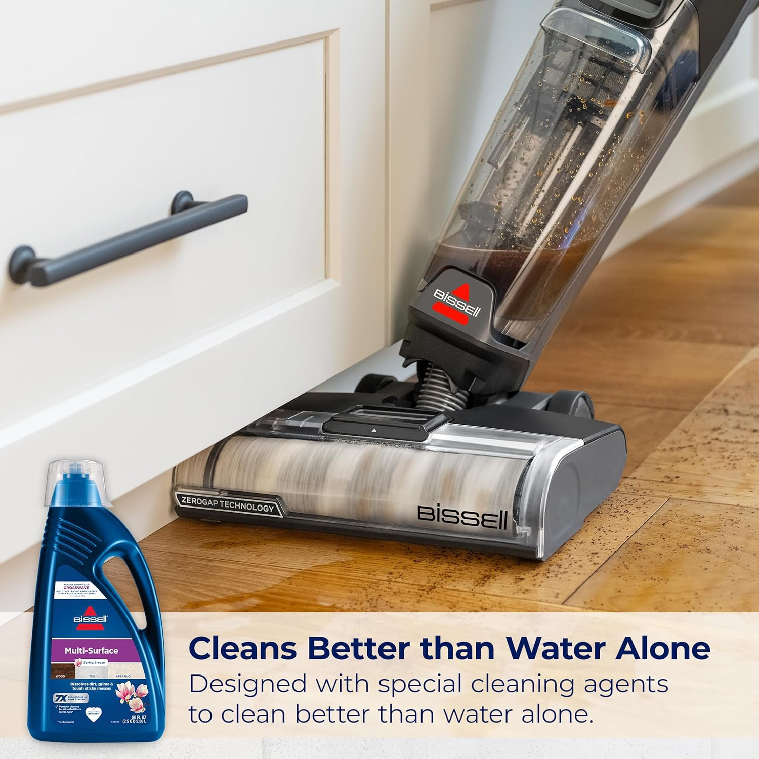 Bissell Multisurface Floor Cleaning Formula for Crosswave and Spinwave (80 Oz),