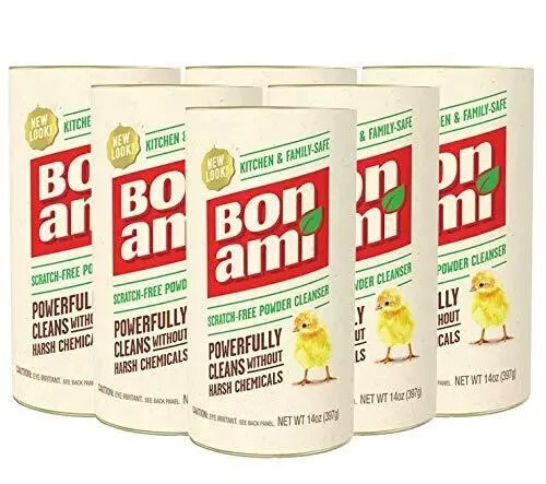 Bon Ami Powder Cleanser – 14 oz (Pack of 6)