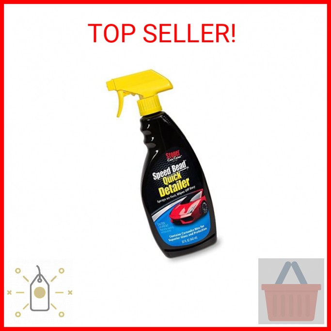 Stoner Car Care 92354 22-Ounce Speed Bead Quick Detailer Car Cleaner Wax Spray f
