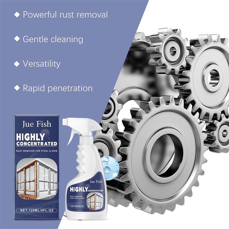 Industrial ﻿Highly Concentrated Rust Remover 120ml For Steel & Iron HOT