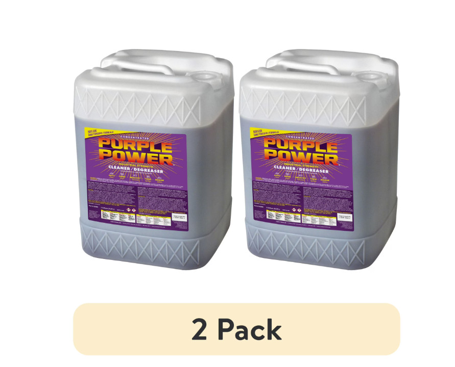 Purple Power Heavy Duty Degreaser 5 Gallon 2 Pack Industrial Cleaner New