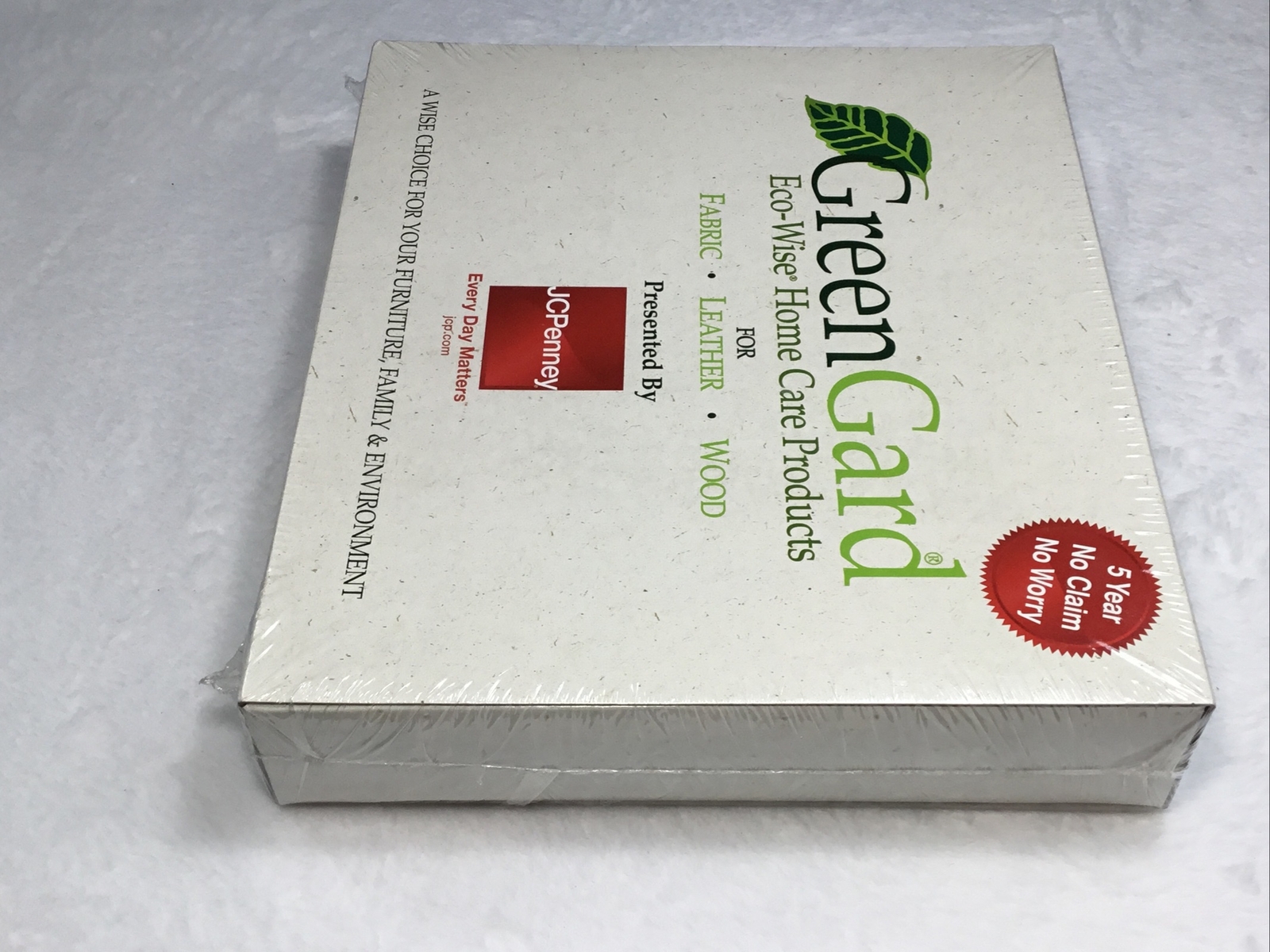 Green Card Eco-Wise Home Care Products For Fabric Leather + Wood By JCPenney