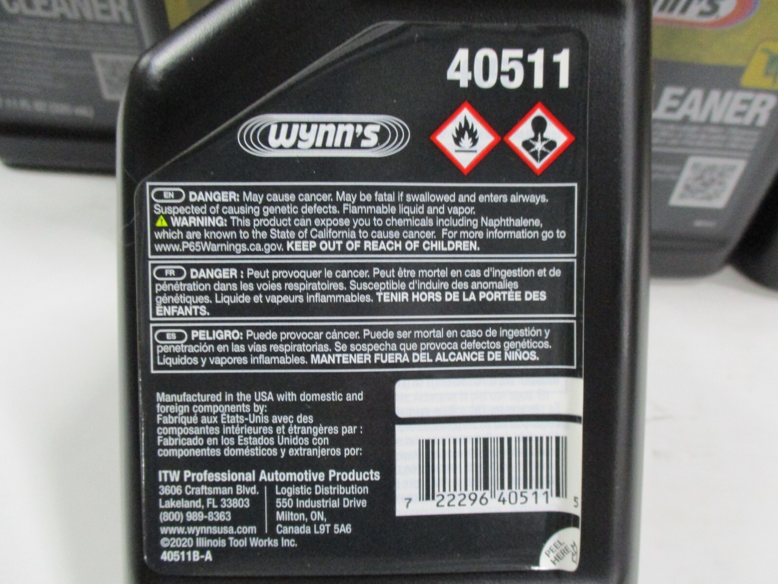 Wynn’s Wynns #40511 DPF Diesel Particulate Filter Cleaner 11oz Bottle Case of 24